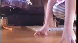 Pornovideos: Junges paar Essen Sü ...